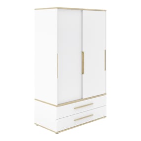 Kleiderschrank Yolanda 2-türig
