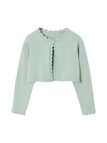Bolero Mädchen mit einem Knopf