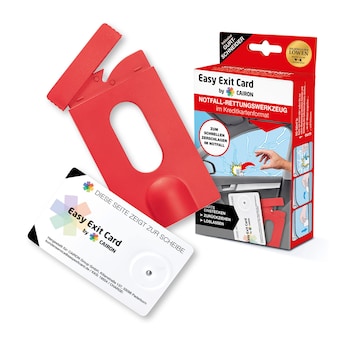 Notfall-Rettungswerkzeug Easy Exit Card 