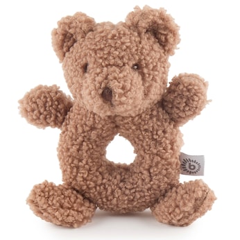 Kuscheltier Bär mit Rassel - Ab Geburt