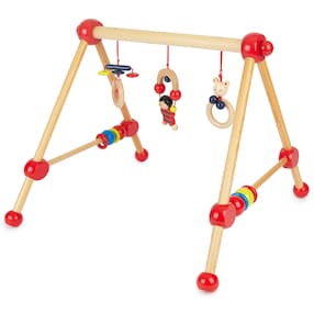 Spielbogen aus Holz Babys