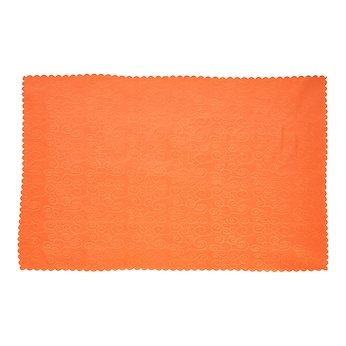 Jacquard-Tischdecke, orange