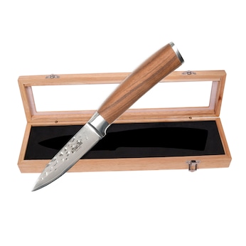 STONELINE Schälmesser 20 cm | 67 Lagen Damastmesser