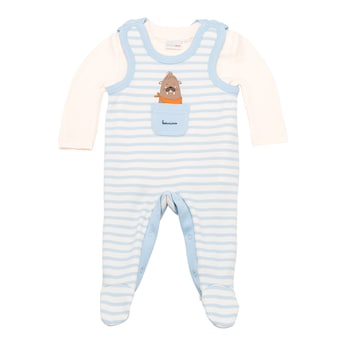 Strampler-Set 2-tlg. mit Shirt Ringel