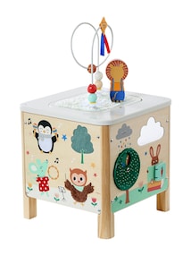 Baby Activity-Würfel aus Holz FSC®