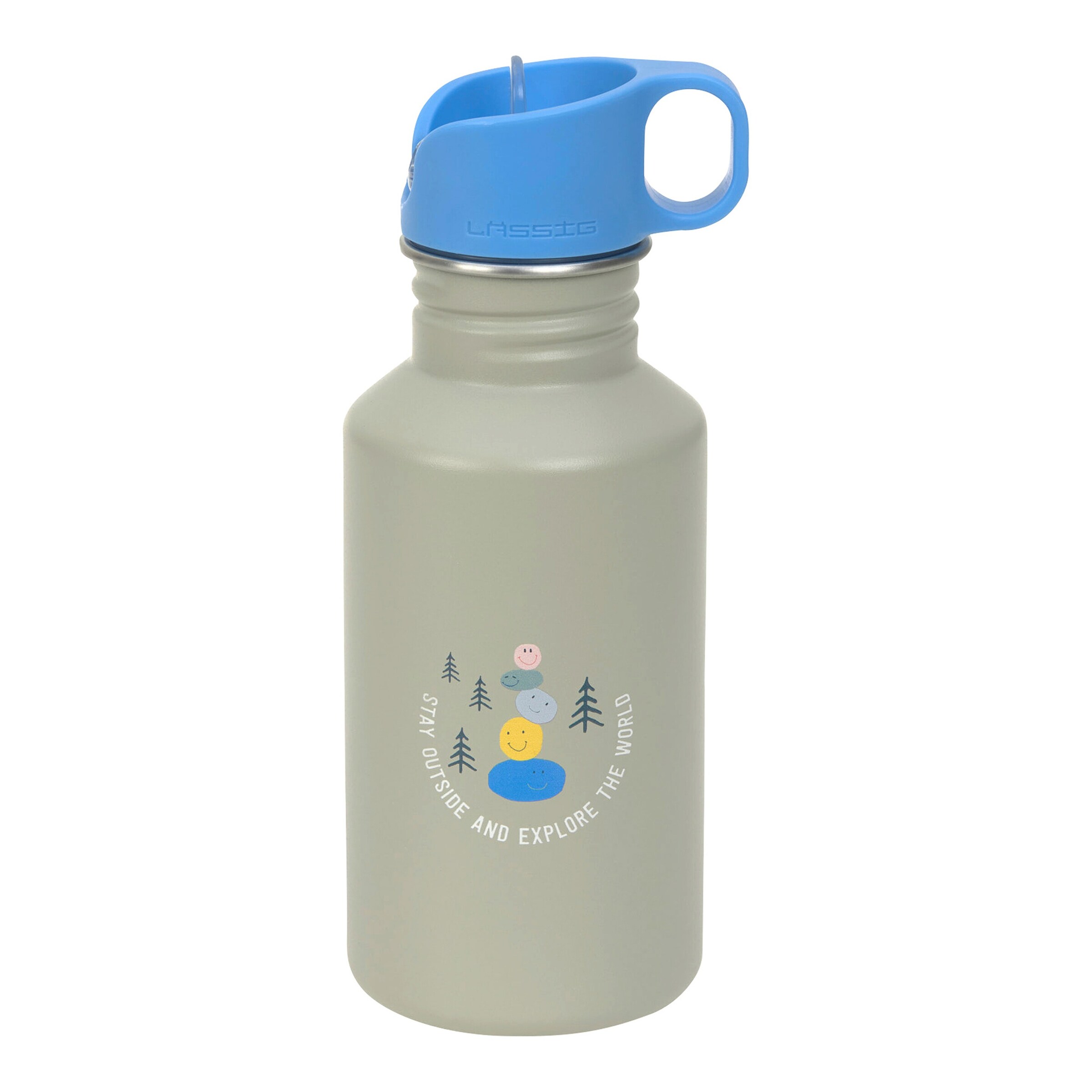 Trinkflasche Sunny Explorer aus Edelstahl, 500 ml