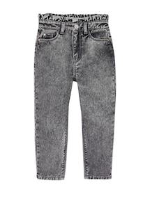 M‰dchen Mom-Fit-Jeans mit Herz-Taschen, Bundweite verstellbar