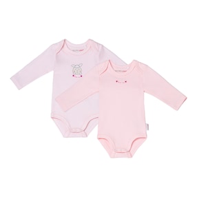 2er-Pack Bodys langarm 