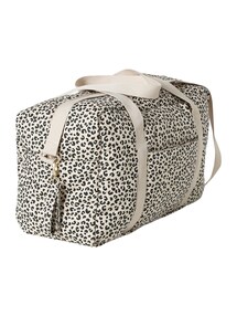 Wickeltasche mit Leopardenmuster, Canvas