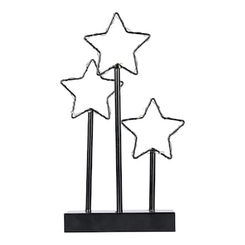 LED-Dekofigur "Sternen-Trio"