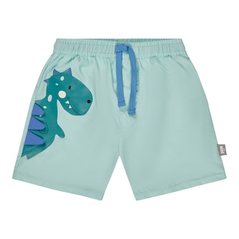 Badeshorts mit Windeleinsatz und UV-Schutz Dino