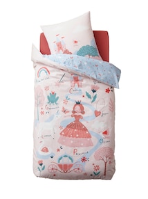 Kinder Bettwäsche-Set ABC-PRINZESSIN