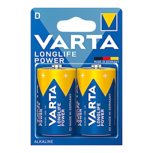 Varta-Longlife-Power-Batterien, 2 Stück