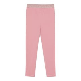 Leggings Glitzer-Bund