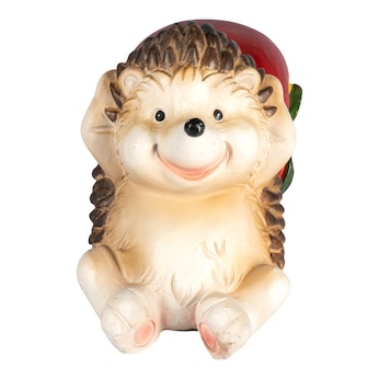 Dekofigur Igel „saftiger Apfel“