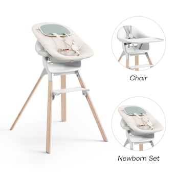 Bundle Hochstuhl Bambus inkl. Newbornset