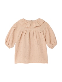 Baby Kleid aus Musselin mit Sternenmuster