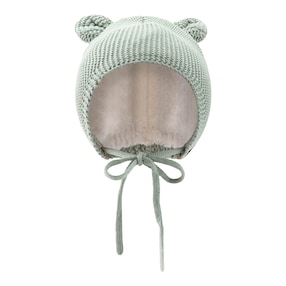 Winter-Strickmütze mit Ohren