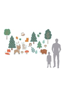 Kinderzimmer XXL-Wandsticker GRÜNER WALD