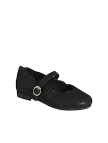 Mädchen Lederballerinas