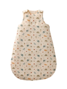 Baby Schlafsack aus Musselin MINISAURUS mit Bio-Baumwolle