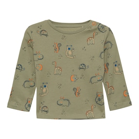 Shirt langarm Tiere 