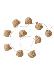 Lichterkette BÄR aus Papierkordel, Kinderzimmer