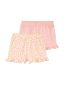 Shorts mit Rüschen Baby Mädchen 2er-Pack