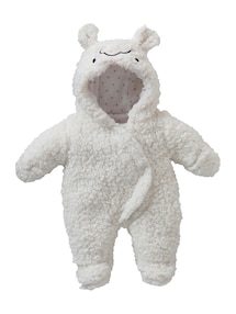 Puppen-Overall aus Teddyfleece