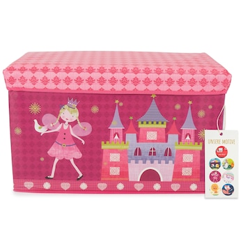 Aufbewahrungsbox mit Deckel Kinder Prinzessin