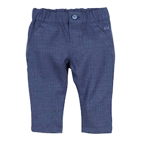 Chambray-Hose mit Leinenanteil 