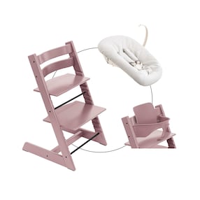 Bundle Treppenhochstuhl inklusive Newbornset Vanilla White & Babyset