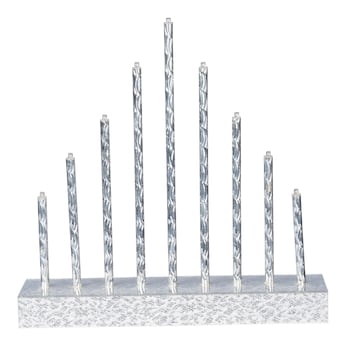 LED-Kerzentreppe „Glitter“