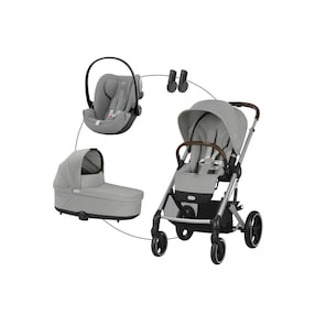 Kombikinderwagen Balios S Lux Trio-Set inkl. Babyschale Cloud G