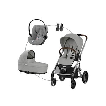 Kombikinderwagen Balios S Lux Trio-Set inkl. Babyschale Cloud G