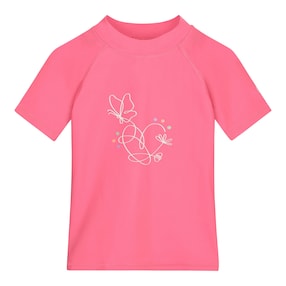 Bade-T-Shirt mit UV-Schutz Schmetterling