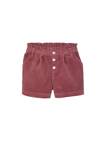 Mädchen Paperbag-Shorts aus Cord