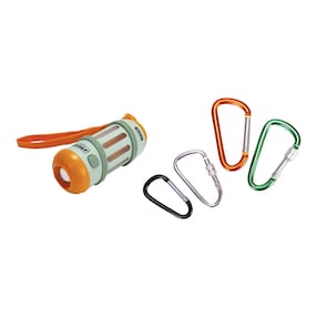 Scout Taschenlampe 2in1 + Metallkarabiner