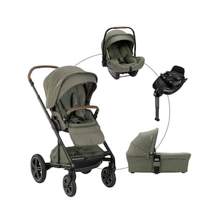 Kombikinderwagen Mixx Next Travel-Set inkl. Babyschale Pipa Next und Isofix-Basis Base Next