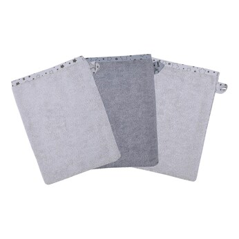 3er-Pack Waschlappen 15x21 cm