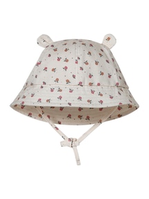 Mädchen Baby Sonnenhut mit Ohren