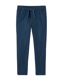 Jungen Hose aus Baumwoll-Leinen-Mix, Bundweite verstellbar