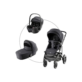 Kombikinderwagen SMILE 5Z STYLE Trio-Set inkl. Babyschale BABY-SAFE PRO i-SIZE