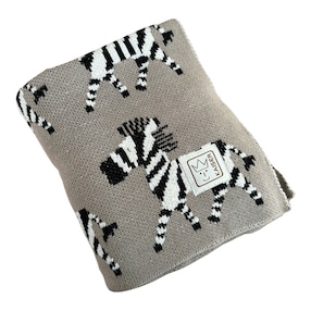 Babydecke Strick 80x100 cm Organic Cotton