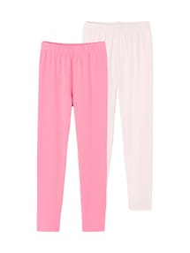 2er-Pack Leggings für Mädchen BASIC