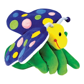 Handpuppe Schmetterling