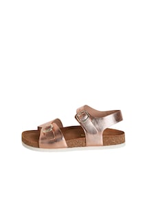 Ledersandalen mit 2 Schnallen Kinder