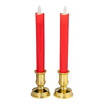LED-Kerzen „Elegant“, 2 Stück