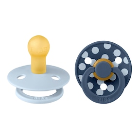 2er-Pack Polka Collection Schnuller Latex, 0-6M