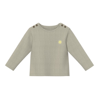Shirt langarm Sonne Rippqualität